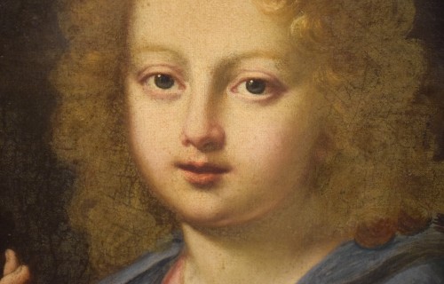 XVIIe siècle - Le "Salvator Mundi" de Carlo Maratta, Italie XVIIè siècle